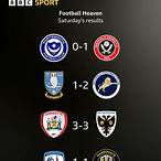 sky bet football results